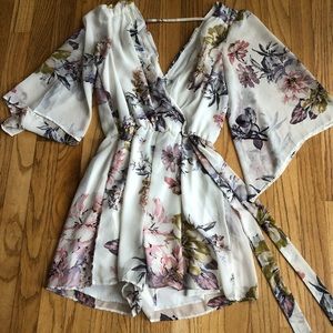 Rompers (2) (Charolette Russe, Hollister)